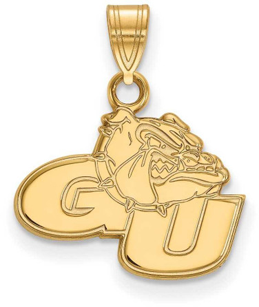 Image of 14K Yellow Gold Gonzaga University Small Pendant by LogoArt