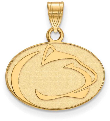Image of 14K Yellow Gold Penn State University Small Pendant by LogoArt