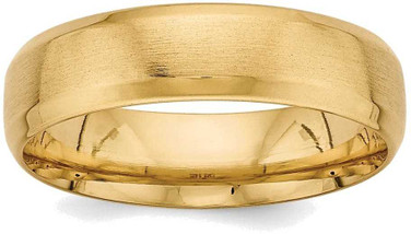 Image of 14K Yellow Gold Standard Comfort Fit Fancy Band Ring YB111S