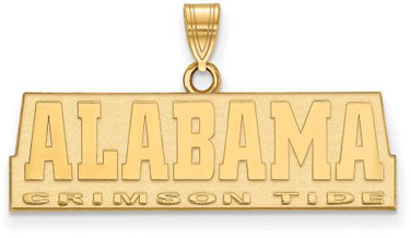 Image of 14K Yellow Gold University of Alabama Small Pendant by LogoArt (4Y077UAL) Image of 14K Yellow Gold University of Alabama Small Pendant by LogoArt (4Y077UAL)