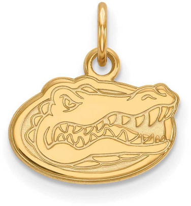 Image of 14K Yellow Gold University of Florida X-Small Pendant by LogoArt (4Y001UFL)
