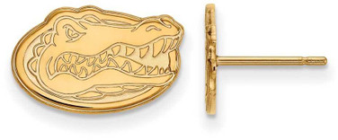 Image of 14K Yellow Gold University of Florida X-Small Post Earrings by LogoArt 4Y008UFL