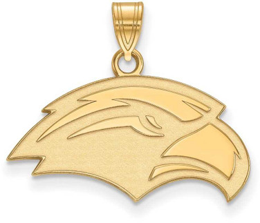 Image of 14K Yellow Gold University of Southern Miss Small Pendant by LogoArt