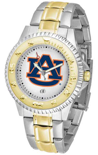 Image of Auburn Tigers Competitor Two Tone Mens Watch
