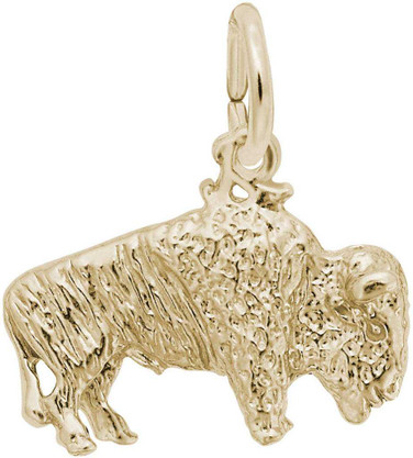 Image of Bison Charm (Choose Metal) by Rembrandt