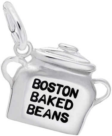 Image of Boston Baked Beans Charm (Choose Metal) by Rembrandt