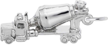 Image of Cement Truck Charm (Choose Metal) by Rembrandt