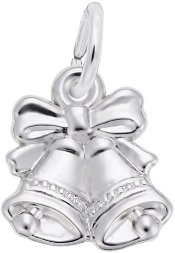 Christmas Bells Charm (Choose Metal) by Rembrandt