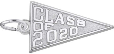 Image of Class Of 2020 Charm (Choose Metal) by Rembrandt
