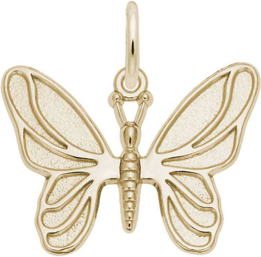 Image of Classic Butterfly Charm (Choose Metal) by Rembrandt