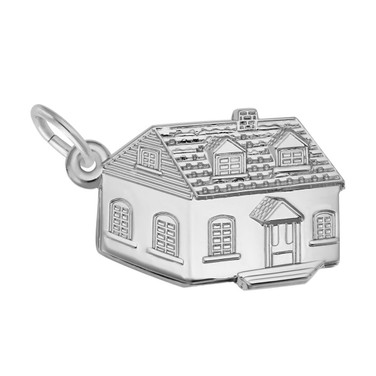 Image of Colonial House Charm (Choose Metal) by Rembrandt