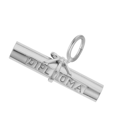 Image of Diploma Charm (Choose Metal) by Rembrandt