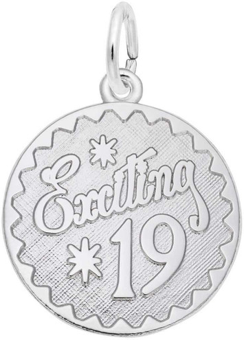 Image of Exciting Nineteen Charm (Choose Metal) by Rembrandt