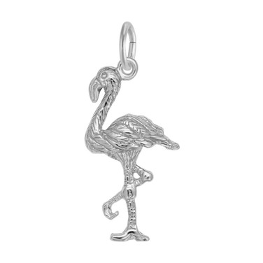 Image of Flamingo Charm (Choose Metal) by Rembrandt Image of Flamingo Charm (Choose Metal) by Rembrandt