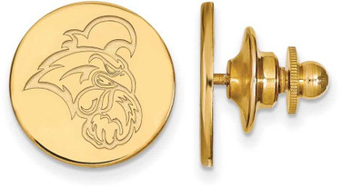 Image of Gold Plated Sterling Silver Coastal Carolina University Lapel Pin by LogoArt