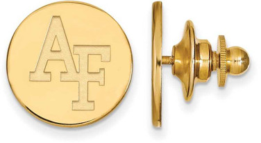 Image of Gold Plated Sterling Silver United States Air Force Academy Lapel Pin by LogoArt