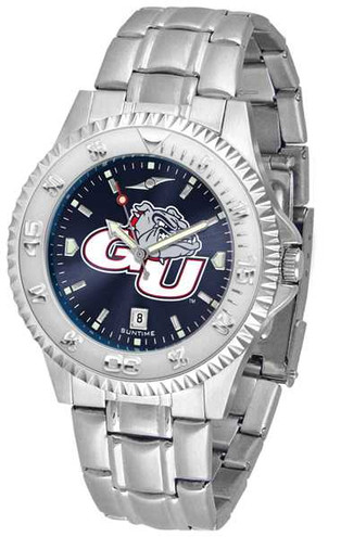 Image of Gonzaga Bulldogs Competitor Steel AnoChrome Mens Watch