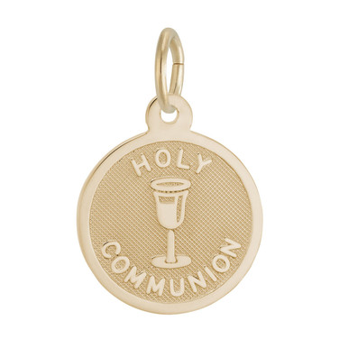 Image of Holy Communion Charm (Choose Metal) by Rembrandt
