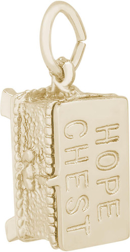 Hope Chest Charm (Choose Metal) by Rembrandt