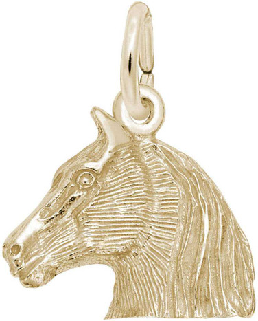 Image of Horse Head Charm (Choose Metal) by Rembrandt Image of Horse Head Charm (Choose Metal) by Rembrandt