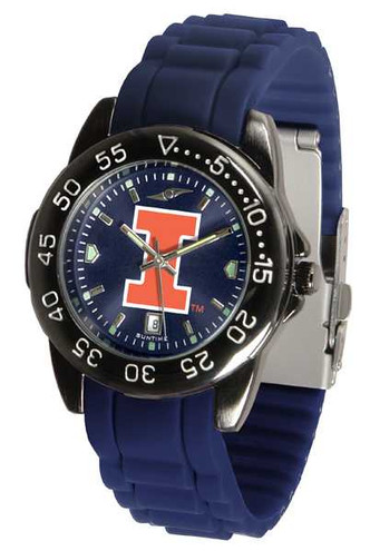 Image of Illinois Fighting Illini FantomSport AC AnoChrome Mens Watch