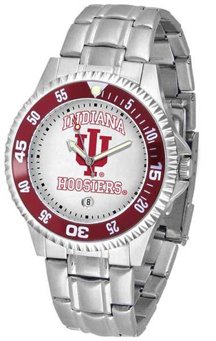 Image of Indiana Hoosiers Competitor Steel Mens Watch