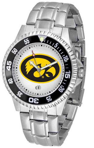 Image of Iowa Hawkeyes Competitor Steel Mens Watch
