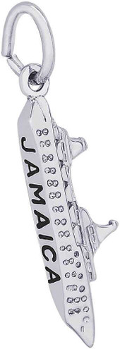 Image of Jamaica Cruise Ship 3D Charm (Choose Metal) by Rembrandt