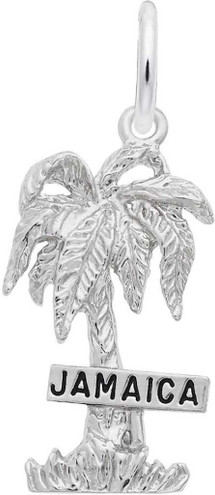 Image of Jamaica Palm Tree Charm (Choose Metal) by Rembrandt