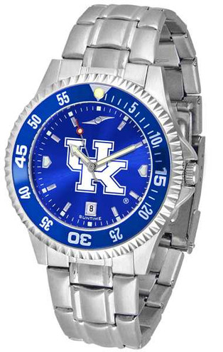 Image of Kentucky Wildcats Competitor Steel AnoChrome Color Bezel Mens Watch
