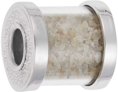 Image of Medium Sand Bead Charm (Choose Metal) by Rembrandt