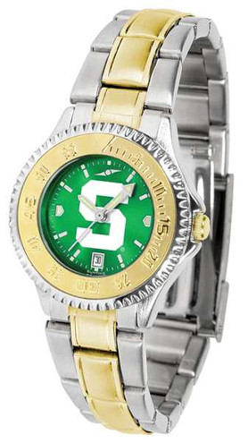 Image of Michigan State Spartans Competitor Ladies Two Tone AnoChrome Watch