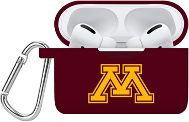 Minnesota Golden Gophers Silicone Case Cover Compatible with Apple AirPods PRO Battery Case - Maroon