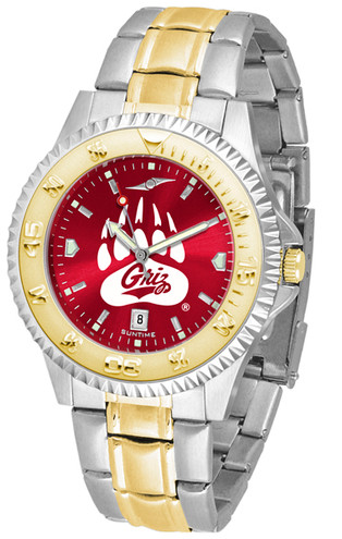 Montana Grizzlies Competitor Two Tone AnoChrome Mens Watch