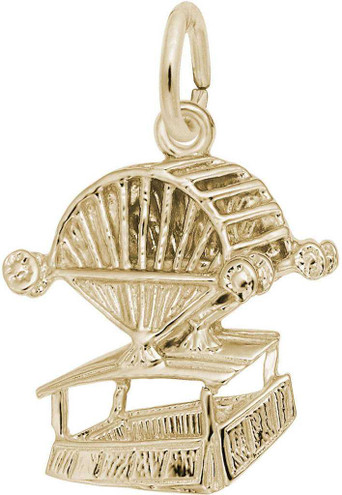 Image of Niagara Falls Aero Car Charm (Choose Metal) by Rembrandt