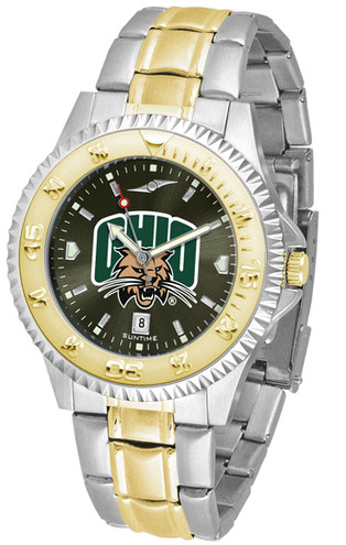 Image of Ohio University Bobcats Competitor Two Tone AnoChrome Mens Watch