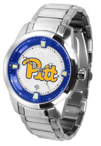 Image of Pittsburgh Panthers Titan Steel Mens Watch