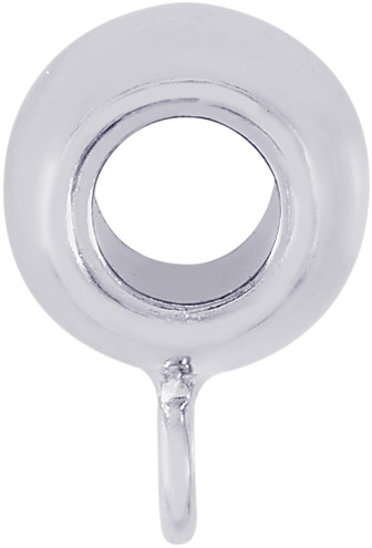 Rembrandt Wide Rounded Classic CharmDrop (Choose Metal)
