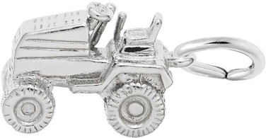 Image of Riding Lawn Mower Charm (Choose Metal) by Rembrandt
