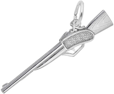 Image of Rifle Charm (Choose Metal) by Rembrandt Image of Rifle Charm (Choose Metal) by Rembrandt