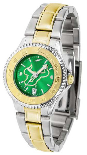 Image of South Florida Bulls Competitor Ladies Two Tone AnoChrome Watch