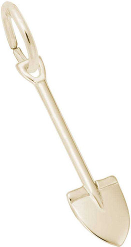 Image of Spade Charm (Choose Metal) by Rembrandt