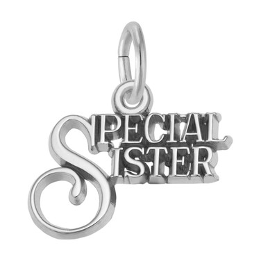Image of Special Sister Charm (Choose Metal) by Rembrandt