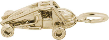 Image of Sprint Car Charm (Choose Metal) by Rembrandt