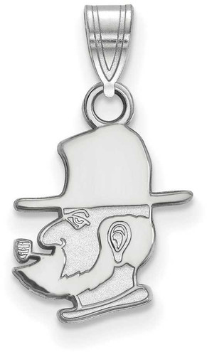Image of Sterling Silver Appalachian State University Small Pendant by LogoArt (SS015APS)
