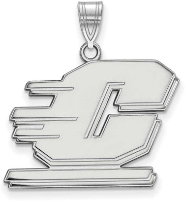 Image of Sterling Silver Central Michigan University Large Pendant by LogoArt