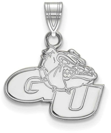 Image of Sterling Silver Gonzaga University Small Pendant by LogoArt