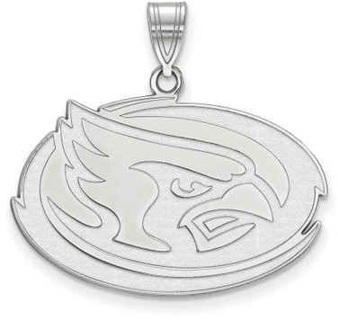 Image of Sterling Silver Iowa State University Large Pendant by LogoArt (SS030IAS)