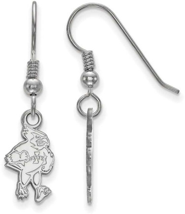 Image of Sterling Silver Iowa State University Small Dangle Earrings by LogoArt