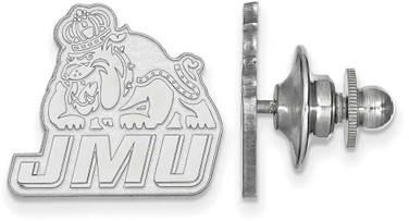Image of Sterling Silver James Madison University Lapel Pin by LogoArt